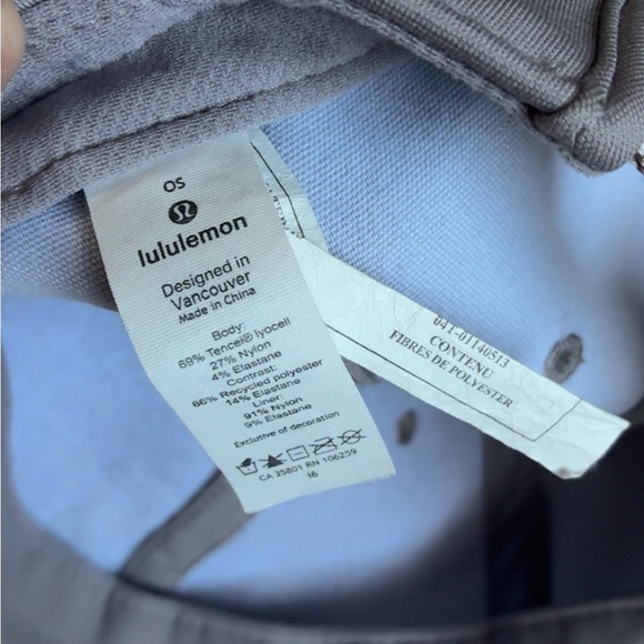 Light gray lululeamon Baseball Cap - Picture 4 of 4